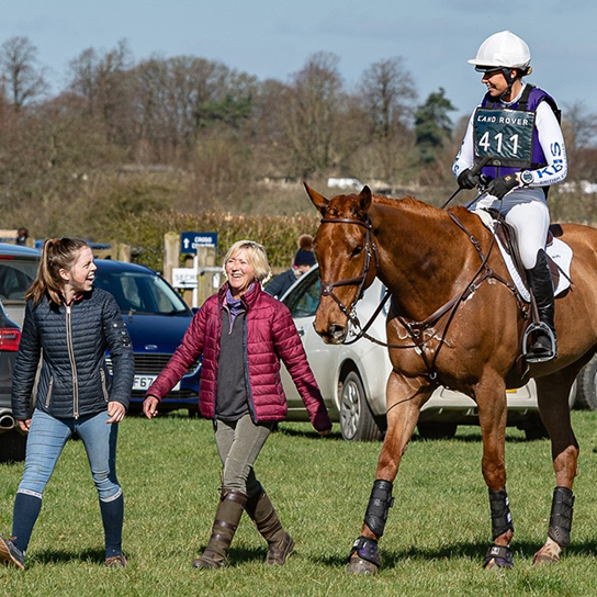 Georgie Campbell riding