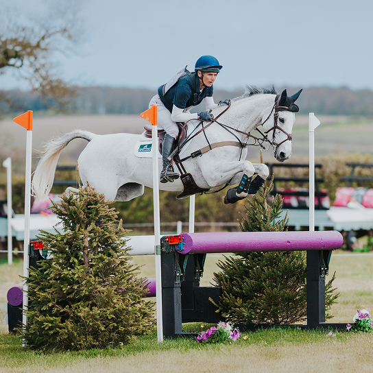 Georgie Campbell jumping into water